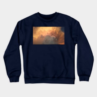 Clouds, photography by Immortal Peaches Crewneck Sweatshirt